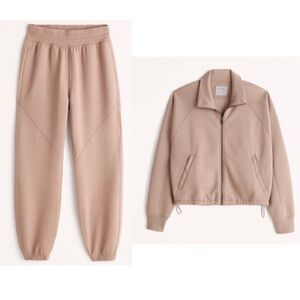 Abercrombie YPB Matching Set- NeoKnit neoKNIT Cinched Jacket & neoKNIT Jogger